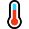 Thermometer emoji on Microsoft